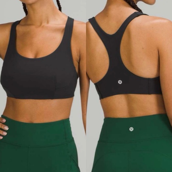 lululemon athletica Other - Lululemon Wunder Train Sports Bra, Medium Support, Black, Sz 6, C/D Cup W2CY3S